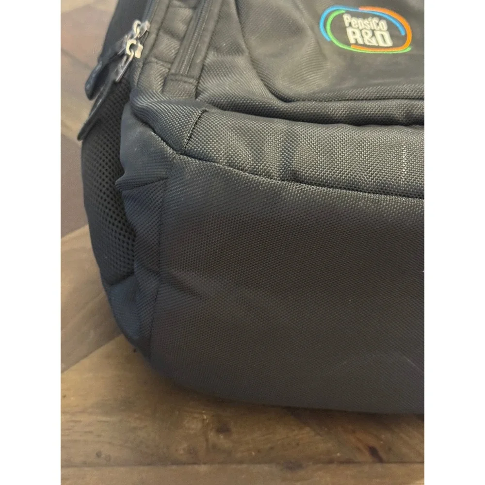 OGIO Stratagem Laptop Backpack Black PepsiCo R&D Embroidered Tech Bag